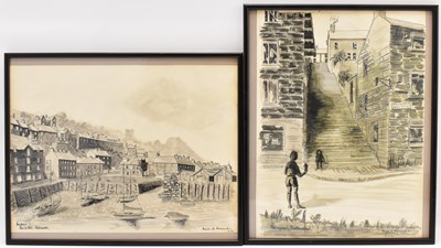 Lot 649 - BASIL D. MORRISON (Northern, mid-20th century);...