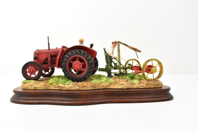 Lot 318 - BORDER FINE ARTS; a tractor figure group, 'The...