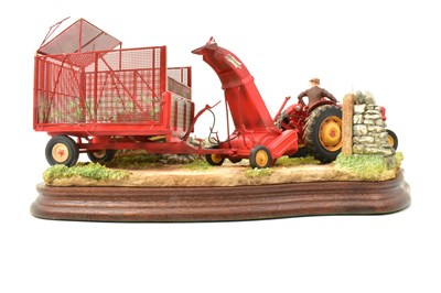 Lot 319 - BORDER FINE ARTS; a tractor figure group, 'A...