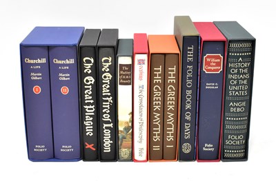 Lot 725 - FOLIO SOCIETY; eleven volumes, comprising 'The...