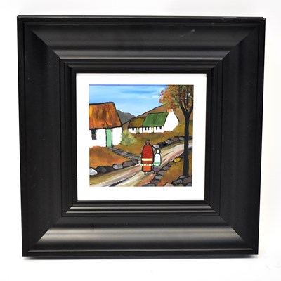 Lot 698 - MARY-LOU (Irish, contemporary); acrylic on...