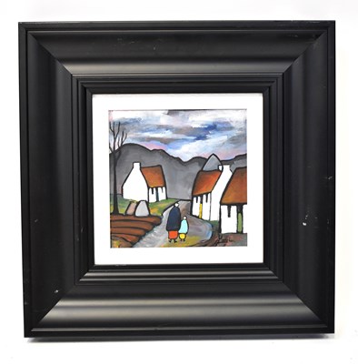 Lot 699 - MARY-LOU (Irish, contemporary); acrylic on...