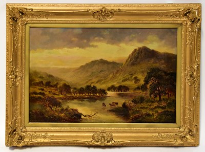 Lot 460 - BENJAMIN WILLIAMS LEADER (1831-1923); oil on...