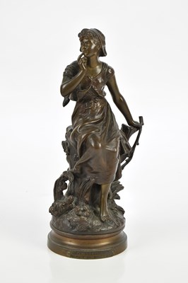 Lot 2382 - AFTER HIPPOLYTE FRANCOIS MOREAU; a bronze...