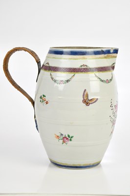 Lot 81 - A late 18th century Chinese Famille Rose...