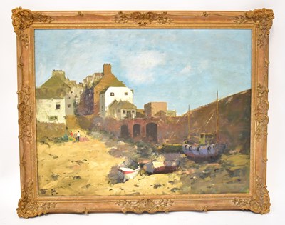 Lot 653 - JOHN AMBROSE (1931-2010); oil on canvas,...