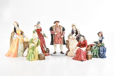 Lot 1532 - ROYAL DOULTON; a collection of seven figures, '...