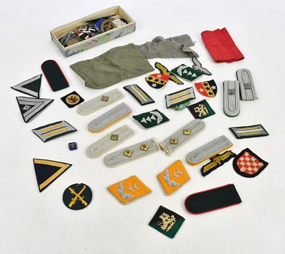 Lot 2458 - A collection of mainly German badges and...