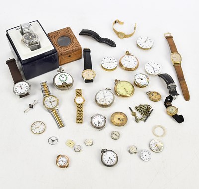 Lot 603 - A collection of various watches and watch...