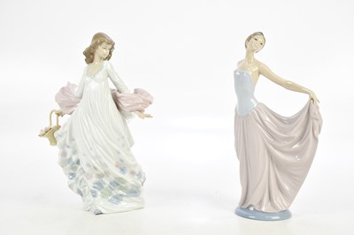 Lot 1571 - LLADRÓ; two figures, comprising dancer and...