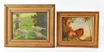 Lot 666 - 20TH CENTURY ENGLISH SCHOOL; oil on canvas,...
