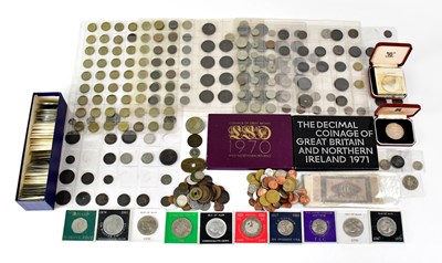 Lot 968 - A collection of coinage including a George IV...