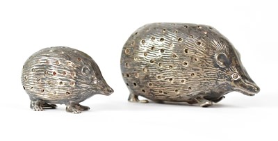 Lot 890 - LEVI & SALAMAN; a hallmarked silver novelty...