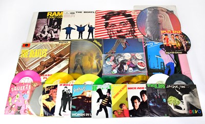 Lot 574 - A collection of LPs and 45rpm singles, to...