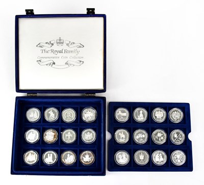 Lot 946 - THE ROYAL FAMILY COMMEMORATIVE COIN COLLECTION;...