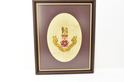Lot 719 - An early 20th century embroidered military...