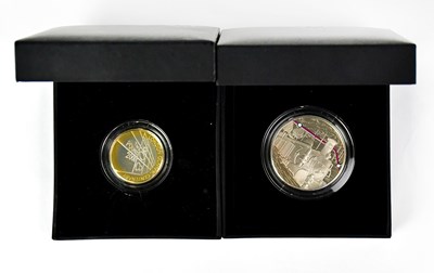 Lot 981 - A silver proof The 4th Olympiad London 1908 £2,...