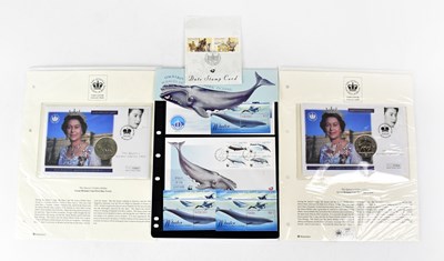 Lot 956 - WESTMINSTER; two limited edition coin covers...