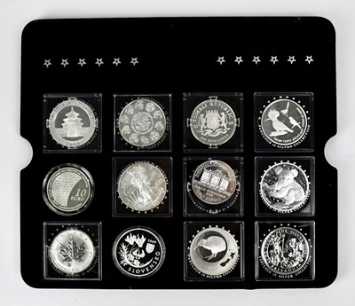 Lot 967 - A cased set, 'Fabulous 12 Silver Collection',...
