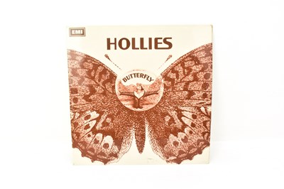 Lot 519 - THE HOLLIES; 'Butterfly' mono on yellow/black...
