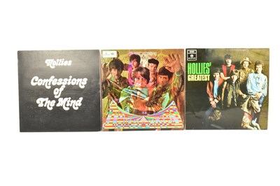Lot 520 - THE HOLLIES; three albums comprising...