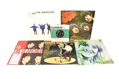 Lot 466 - THE BEATLES; albums comprising 'Help!', matrix...
