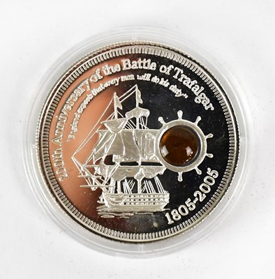 Lot 1009 - Two 2012 commemorative silver proof £5 coins,...
