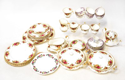 Lot 254 - ROYAL ALBERT; a quantity of 'Old Country Roses'...