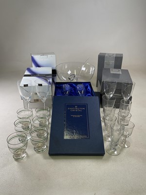 Lot 278 - A quantity of crystal and other glassware...