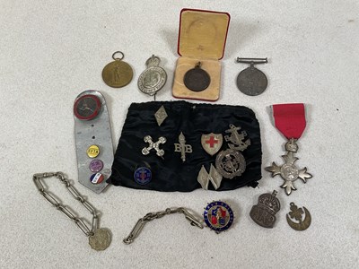 Lot 171 - A World War I medal duo, British War Medal and...