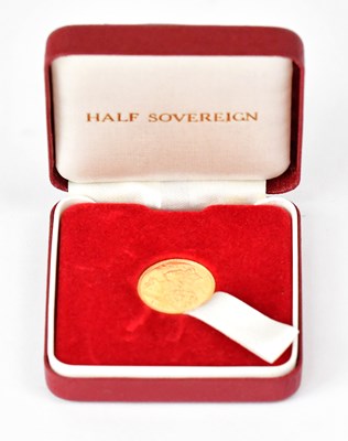 Lot 931 - An Elizabeth II half sovereign, 1982, in...