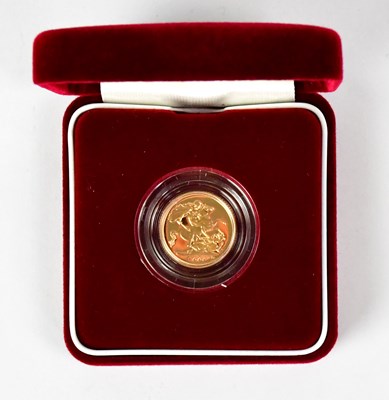 Lot 934 - An Elizabeth II proof half sovereign, 2000,...
