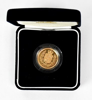 Lot 927 - An Elizabeth II proof full sovereign, 2002,...
