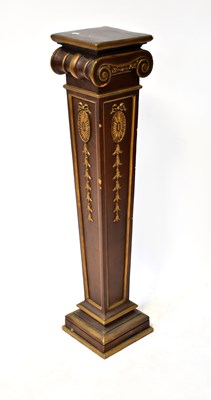 Lot 79 - A contemporary painted column/stand with...