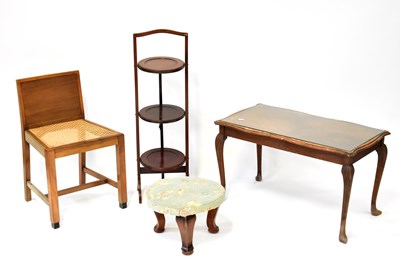 Lot 69 - An early 20th century mahogany folding cake...