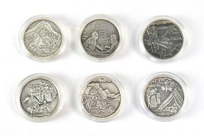Lot 953 - S A MINT; a set of six encapsulated limited...