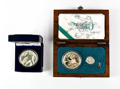 Lot 952 - S A MINT; a boxed sterling silver proof coin...