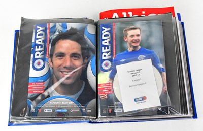 Lot 840 - FOOTBALL PROGRAMMES; quantity of mainly...