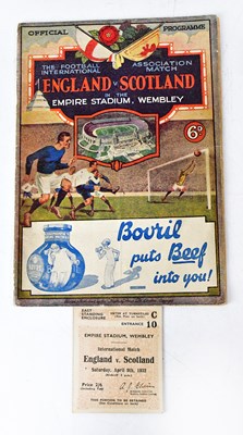 Lot 822 - The Football Association international match...