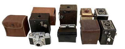 Lot 452 - A quantity of cameras including AGFA, Conway...