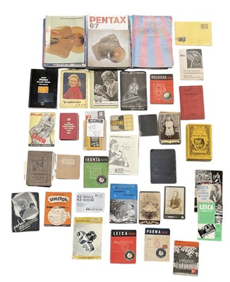 Lot 455 - A large collection of photography ephemera...