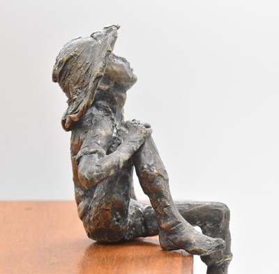 Lot 196 - Unattributed; an interesting small bronze...