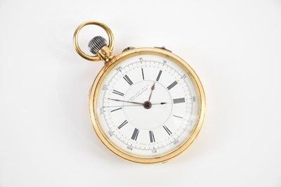 Lot 498 - ARNOLD LEWIS, MANCHESTER; an 18ct gold cased...