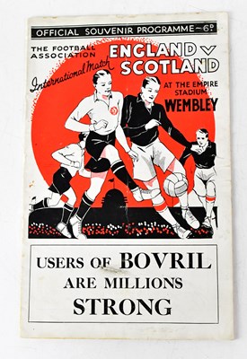 Lot 824 - A Football Association international match...