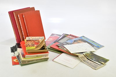 Lot 2474 - MANCHESTER UNITED INTEREST; a collection of...