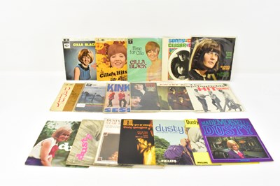Lot 542 - POP; eighteen EPs comprising eight by Dusty...