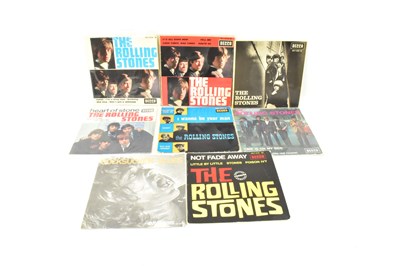 Lot 526 - THE ROLLING STONES; seven EPs, all French...