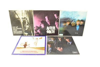 Lot 523 - THE ROLLING STONES; five albums comprising...