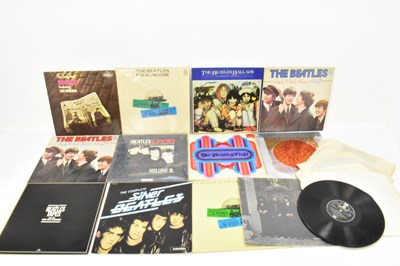 Lot 460 - THE BEATLES; a quantity of albums including...