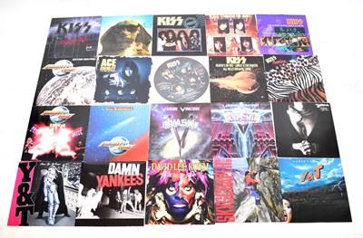 Lot 541 - HEAVY METAL & ROCK; a quantity of LPs and 12"...